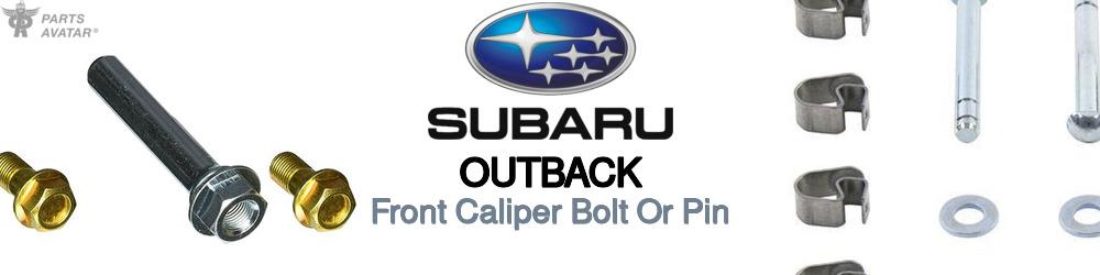 Discover Subaru Outback Caliper Guide Pins For Your Vehicle