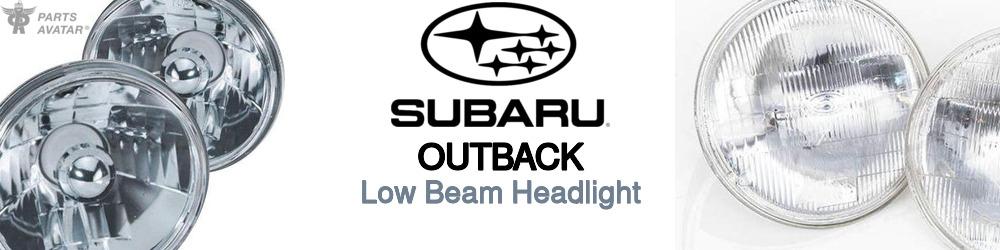 Discover Subaru Outback Low Beam Bulbs For Your Vehicle