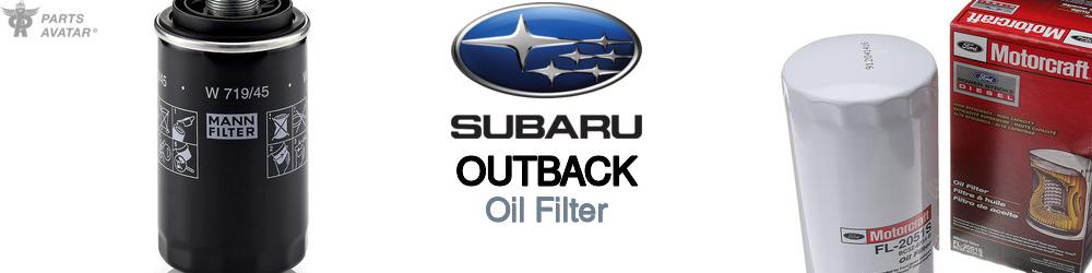 Discover Subaru Outback Engine Oil Filters For Your Vehicle