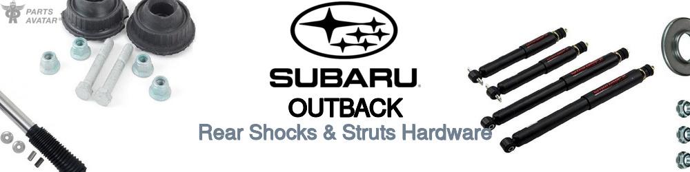 Subaru Outback Rear Shocks & Struts Hardware