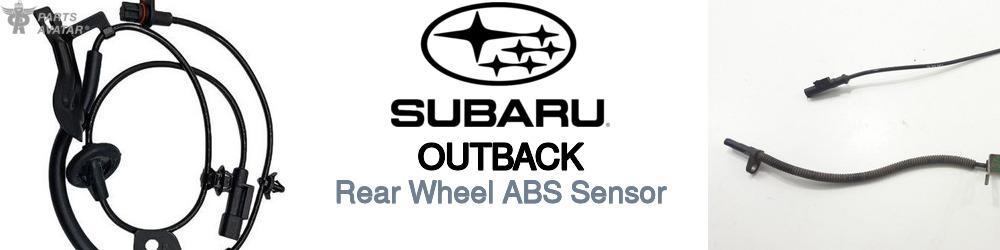 Discover Subaru Outback ABS Sensors For Your Vehicle