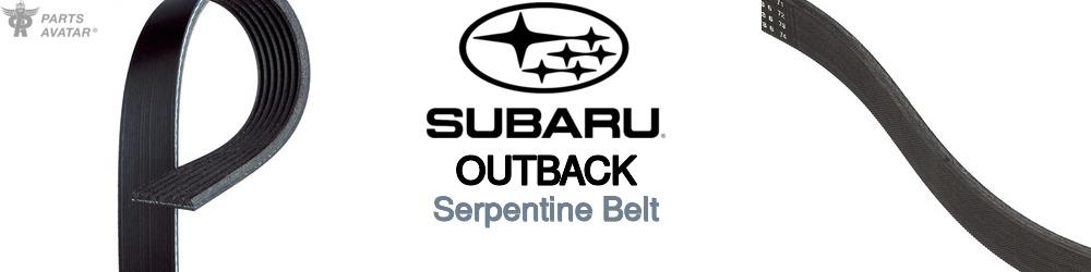 Discover Subaru Outback Serpentine Belts For Your Vehicle