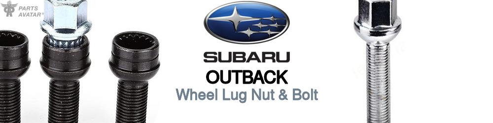 Discover Subaru Outback Wheel Lug Nut & Bolt For Your Vehicle