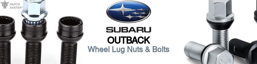 Discover Subaru Outback Wheel Lug Nuts & Bolts For Your Vehicle
