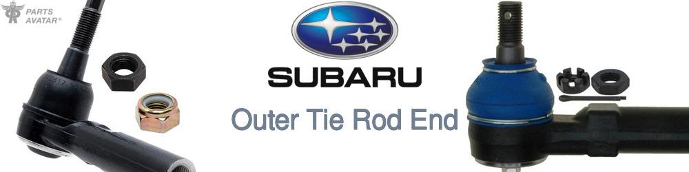 Discover Subaru Outer Tie Rods For Your Vehicle