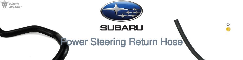 Discover Subaru Power Steering Return Hoses For Your Vehicle