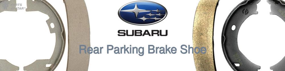 Discover Subaru Parking Brake Shoes For Your Vehicle
