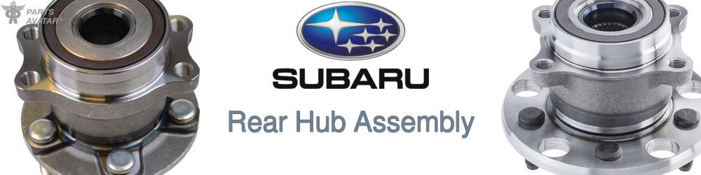 Discover Subaru Rear Hub Assemblies For Your Vehicle