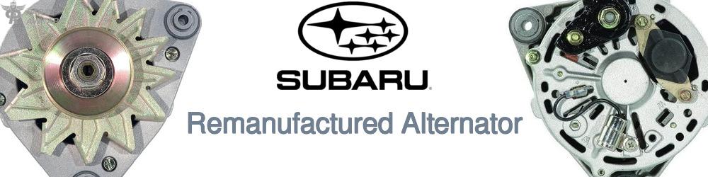 Discover Subaru Remanufactured Alternator For Your Vehicle