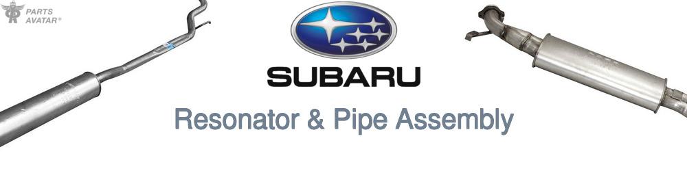 Discover Subaru Resonator and Pipe Assemblies For Your Vehicle