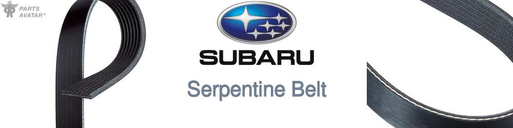 Discover Subaru Serpentine Belts For Your Vehicle