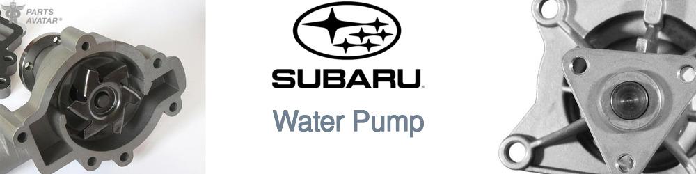 Discover Subaru Water Pumps For Your Vehicle
