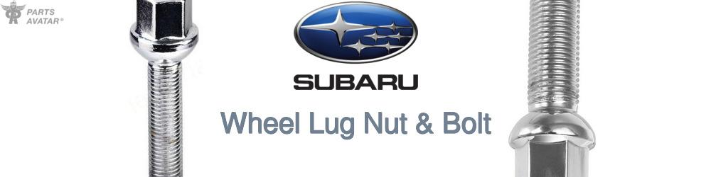 Discover Subaru Wheel Lug Nut & Bolt For Your Vehicle