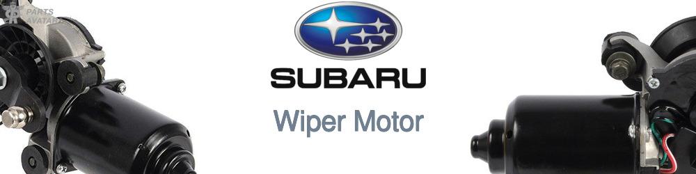 Discover Subaru Wiper Motors For Your Vehicle