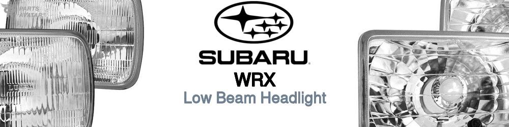 Discover Subaru Wrx Low Beam Bulbs For Your Vehicle
