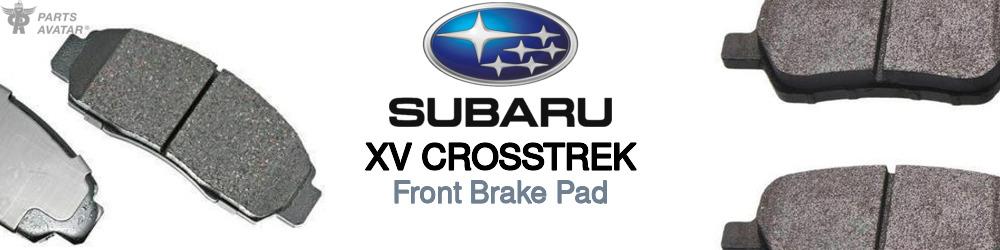 Discover Subaru Xv crosstrek Front Brake Pads For Your Vehicle