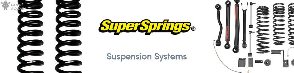 Discover SUPERSPRINGS Suspension For Your Vehicle