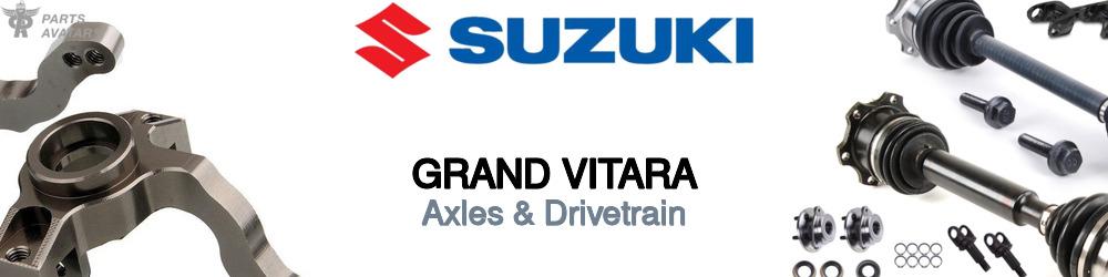 Discover Suzuki Grand vitara Drivetrain For Your Vehicle