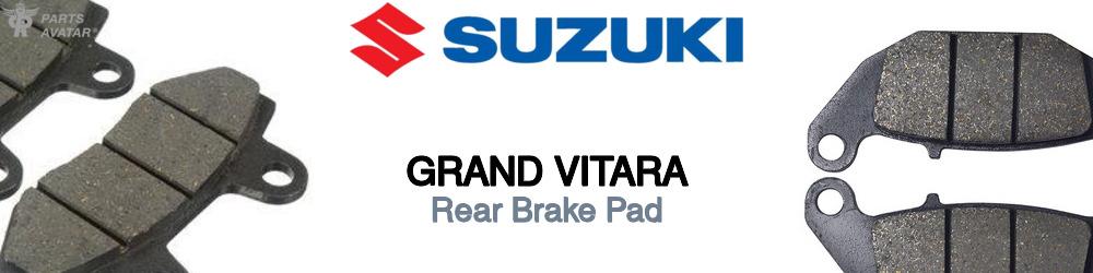 Discover Suzuki Grand vitara Rear Brake Pads For Your Vehicle
