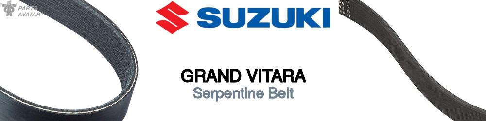 Discover Suzuki Grand vitara Serpentine Belts For Your Vehicle