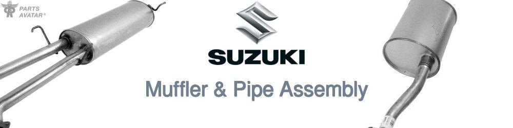 Discover Suzuki Muffler and Pipe Assemblies For Your Vehicle
