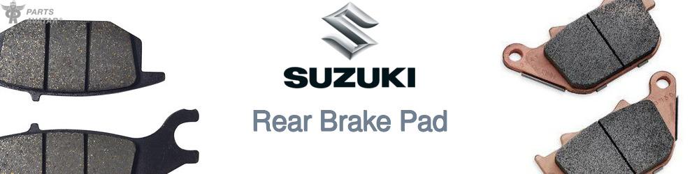Discover Suzuki Rear Brake Pads For Your Vehicle