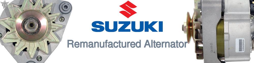 Discover Suzuki Remanufactured Alternator For Your Vehicle