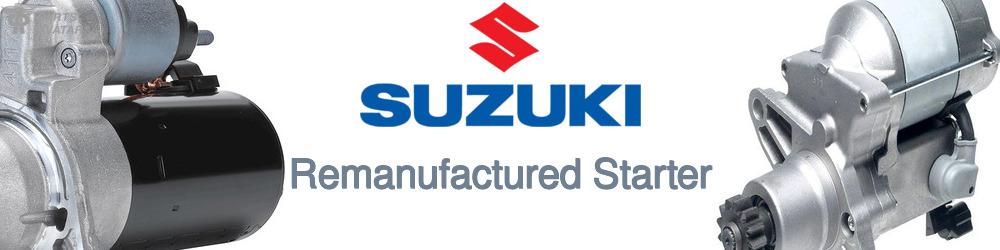 Discover Suzuki Starter Motors For Your Vehicle