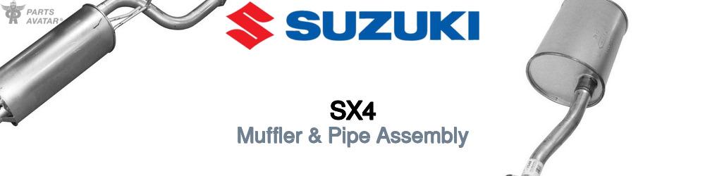 Discover Suzuki Sx4 Muffler and Pipe Assemblies For Your Vehicle