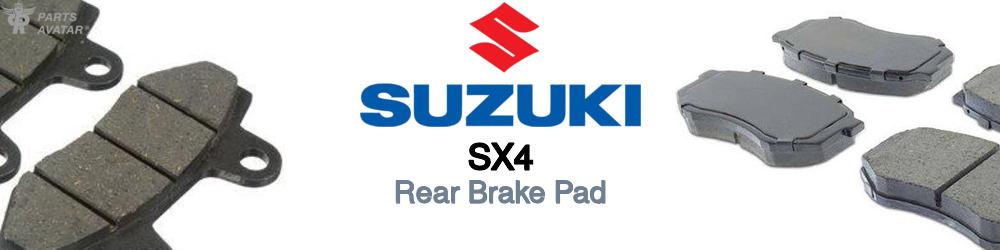 Discover Suzuki Sx4 Rear Brake Pads For Your Vehicle