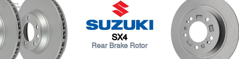 Suzuki SX4 Rear Brake Rotor