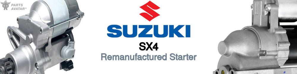 Discover Suzuki Sx4 Starter Motors For Your Vehicle