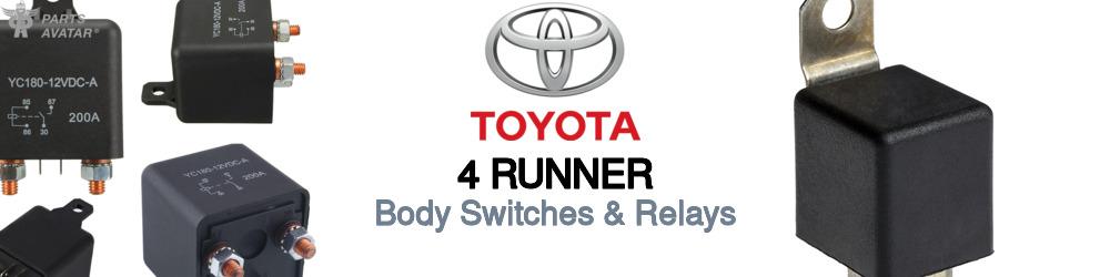 Discover Toyota 4 runner Body Control Sensors For Your Vehicle