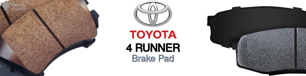 Discover Toyota 4 runner Brake Pads For Your Vehicle