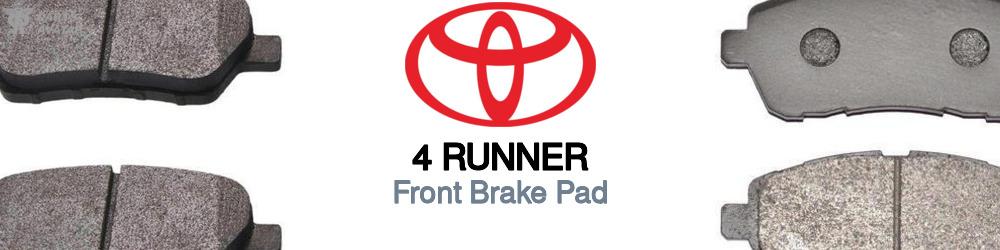 Discover Toyota 4 runner Front Brake Pads For Your Vehicle