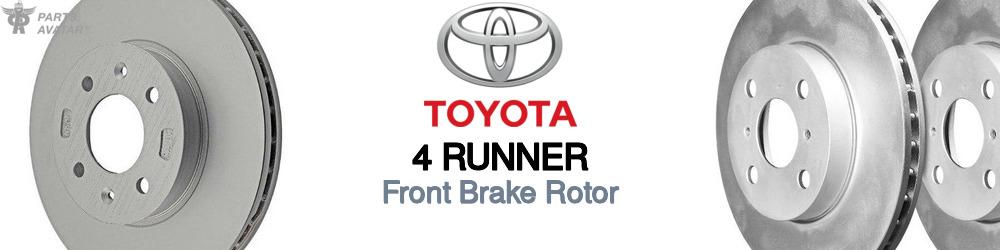 Discover Toyota 4 runner Front Brake Rotors For Your Vehicle