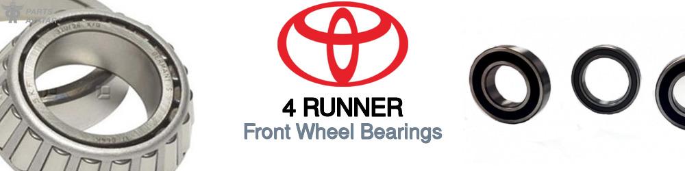 Discover Toyota 4 runner Front Wheel Bearings For Your Vehicle