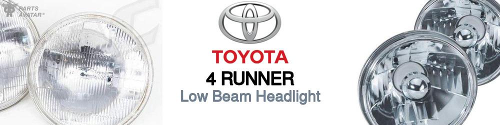 Discover Toyota 4 runner Low Beam Bulbs For Your Vehicle