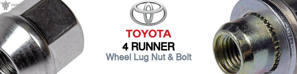 Toyota 4 Runner Wheel Lug Nut & Bolt