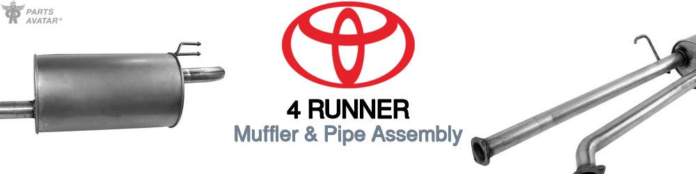 Discover Toyota 4 runner Muffler and Pipe Assemblies For Your Vehicle