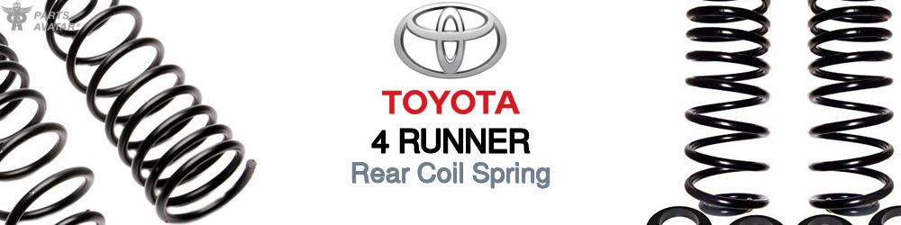 Discover Toyota 4 runner Rear Springs For Your Vehicle