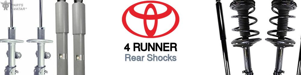 Discover Toyota 4 runner Rear Shocks For Your Vehicle