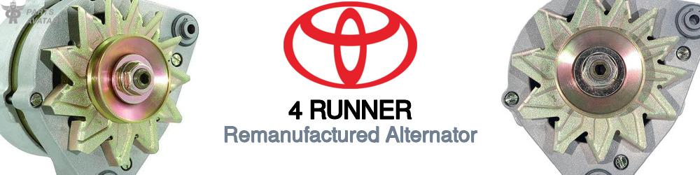 Discover Toyota 4 runner Remanufactured Alternator For Your Vehicle