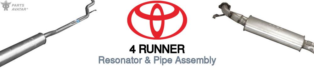 Discover Toyota 4 runner Resonator and Pipe Assemblies For Your Vehicle