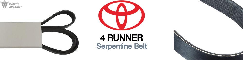 Discover Toyota 4 runner Serpentine Belts For Your Vehicle