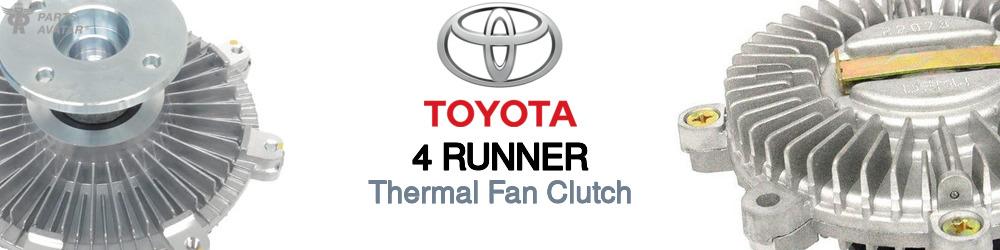 Discover Toyota 4 runner Fan Clutches For Your Vehicle