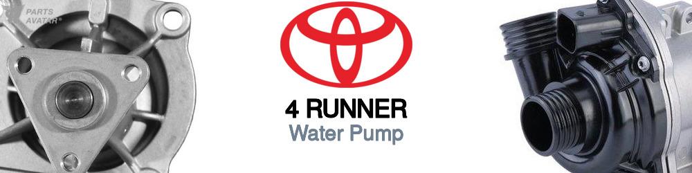 Discover Toyota 4 runner Water Pumps For Your Vehicle