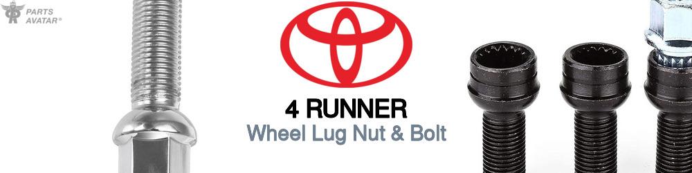 Toyota 4 Runner Wheel Lug Nut & Bolt