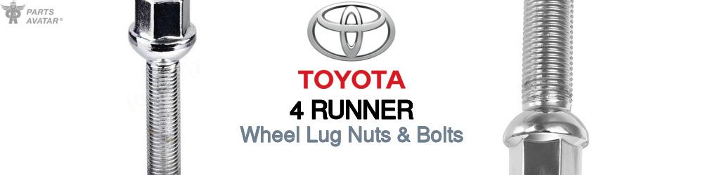 Toyota 4 Runner Wheel Lug Nuts & Bolts