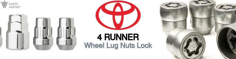 Discover Toyota 4 runner Wheel Lug Nuts Lock For Your Vehicle